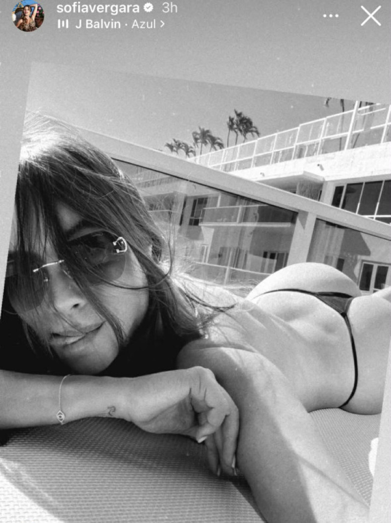 sofia vergara la plaja