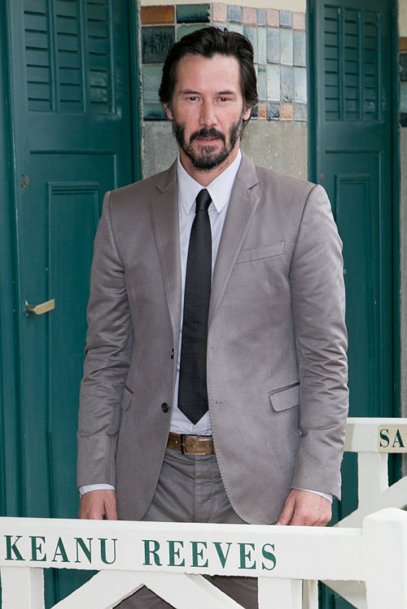 Keanu Reeves Photocall - 41st Deauville American Film Festival
