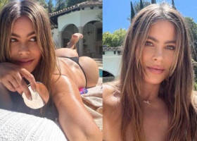 Sofía Vergara, apariție incendiară în bikini la piscină. Actrița în vârstă de 52 de ani e pregătită pentru vară