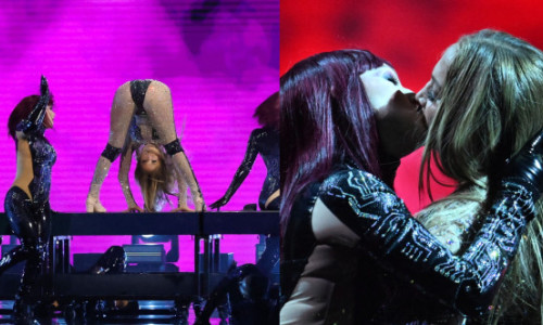 Jennifer Lopez a sărutat doi dansatori pe scenă la AMAs 2025 – momentul a devenit viral