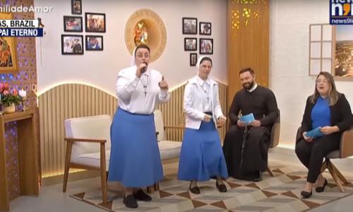 Două călugărițe din Brazilia au devenit virale cu un moment de beatbox la o televiziune catolică