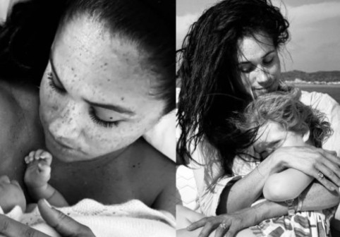 Meghan Markle a publicat o poză inedită din sala de nașteri, de ziua micuței Lilibet