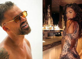 Florin Ristei, surprins ținându-se de mână cu Yasmin Awad la premiera filmului „F1”
