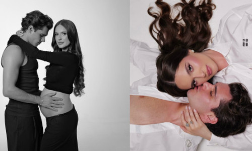 Ianis și Elena Hagi, ședință foto emoționantă înainte să devină părinți. Vezi primele imagini cu burtica de gravidă
