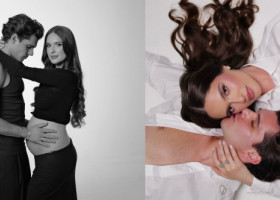 Ianis și Elena Hagi, ședință foto emoționantă înainte să devină părinți. Vezi primele imagini cu burtica de gravidă