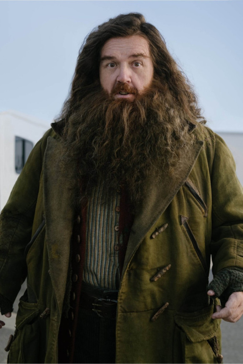 Harry Potter Series Reveals First Look At Nick Frost's Hagrid