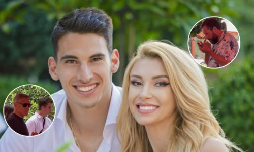 Andreea Bălan și Victor Cornea, surpriză la Como. George Clooney și Adam Sandler, la câteva mese distanță