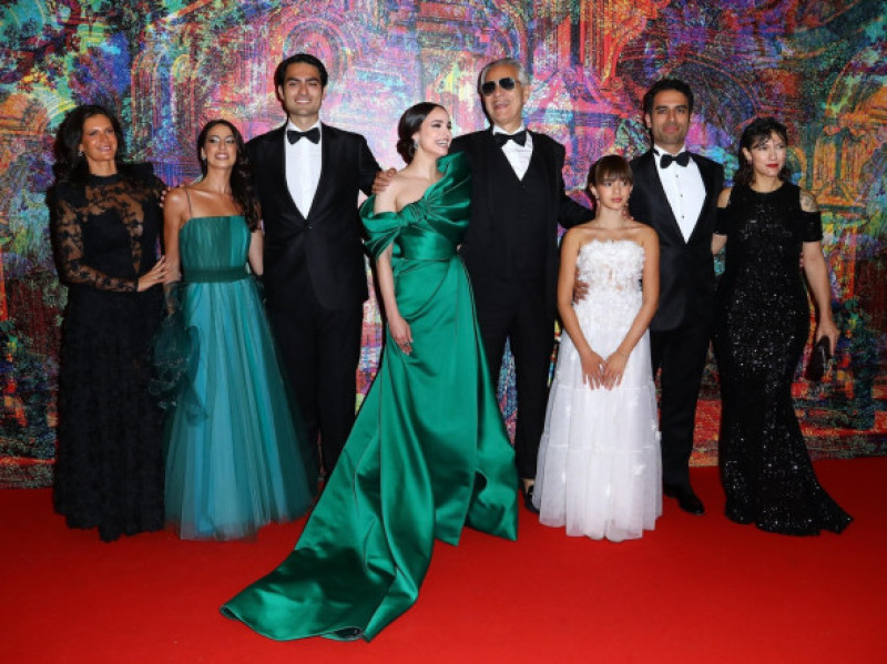 Roma Cinema Fest 2024. Rome Film Fest. Red carpet for the film "Andrea Bocelli 30: The celebration".