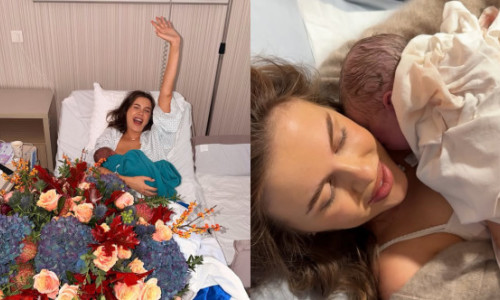 Emily Burghelea, momente de panică înainte de naștere. „Mi s-a rupt apa ca în filme” – a devenit mamă pentru a treia oară