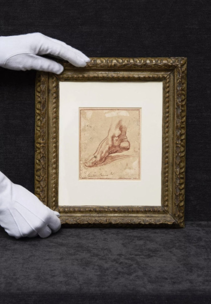 EXCLUSIVE: Lost Michelangelo sketch made while painting Sistine Chapel goes to auction for M estimate