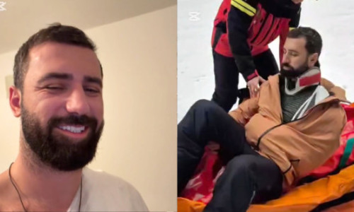 Andrei Stoica a fost dus de urgență la spital după o căzătură la schi. „Realitatea m-a pus la sol”