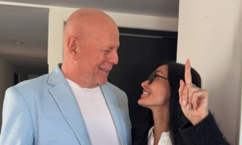 Bruce Willis apare în imagini rare alături de nepoata sa. Demi Moore a publicat fotografii emoționante de ziua actorului