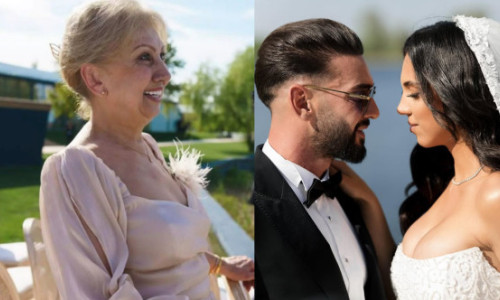 Cum a apărut mama lui Dorian Popa la nunta artistului. Imaginile cu „Mamișor” și nora ei au devenit virale