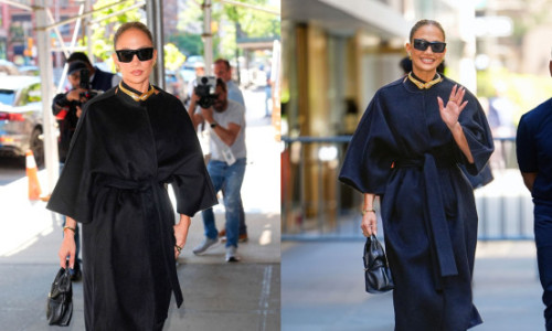 Jennifer Lopez a purtat pantofi românești pe străzile din New York. Cine a creat modelul purtat de vedetă?