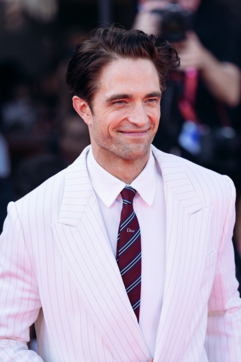 Robert Pattinson and Suki Waterhouse attend the 'Primetime' screening at the Venice Film Festival