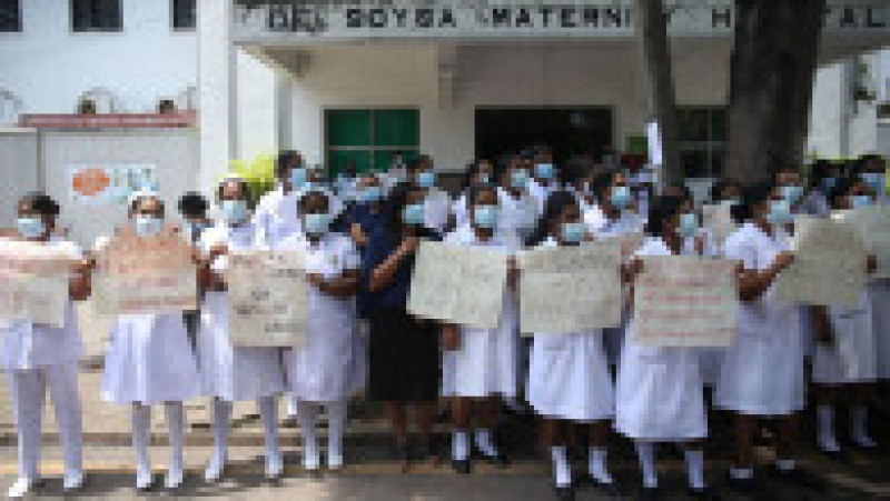 Sri Lanka a rămas și fără medicamente, iar medicii au ajuns să trieze pacienții. FOTO: Profimedia Images | Poza 23 din 51