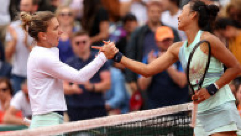 Simona Halep a fost învinsă de Qinwen Zheng la Roland Garros 2022 Foto: Guliver/GettyImages | Poza 18 din 24