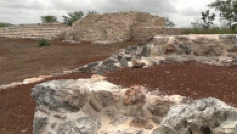 Ansamblul prezintă caracteristicile orașelor mayașe care au mai fost descoperite de arheologi în zonă. Foto: Captură video Youtube/UnoTV | Poza 2 din 6