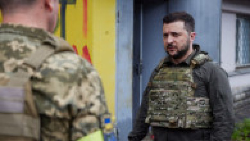 Volodimir Zelenski a mers la Harkov și a decorat soldați ucraineni Foto: president.gov.ua | Poza 17 din 23