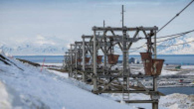 Exploatare de cărbune a companiei rusești de stat Arktikugol Trust în Svalbard. Sursa foto: Profimedia Images | Poza 38 din 49