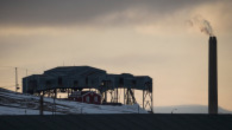 Exploatare de cărbune a companiei rusești de stat Arktikugol Trust în Svalbard. Sursa foto: Profimedia Images | Poza 37 din 49
