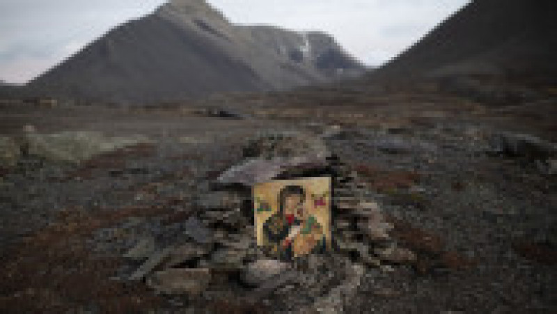 Satul minier sovietic Pyramiden din Svalbard (Norvegia), abandonat în 1998 odată cu închiderea minei locale. Sursa foto: Profimedia Images | Poza 32 din 49