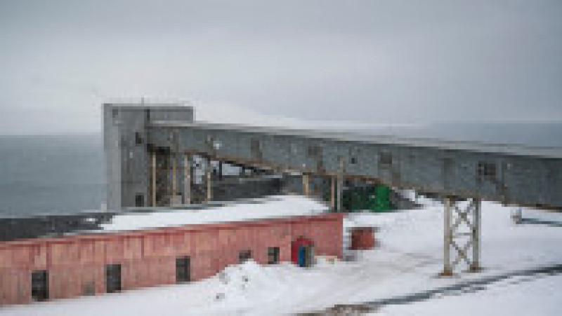 Exploatare de cărbune a companiei rusești de stat Arktikugol Trust în Svalbard. Sursa foto: Profimedia Images | Poza 45 din 49