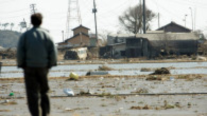 În urma unui seism cu magnitudinea 9 grade şi a unui tsunami produse pe 11 martie 2011, accidentul de la Fukushima a condus la eliberarea unor emisii radioactive semnificative în aer, apă şi sol în regiunea centralei nucleare. Sursa foto: Profimedia Images | Poza 50 din 55