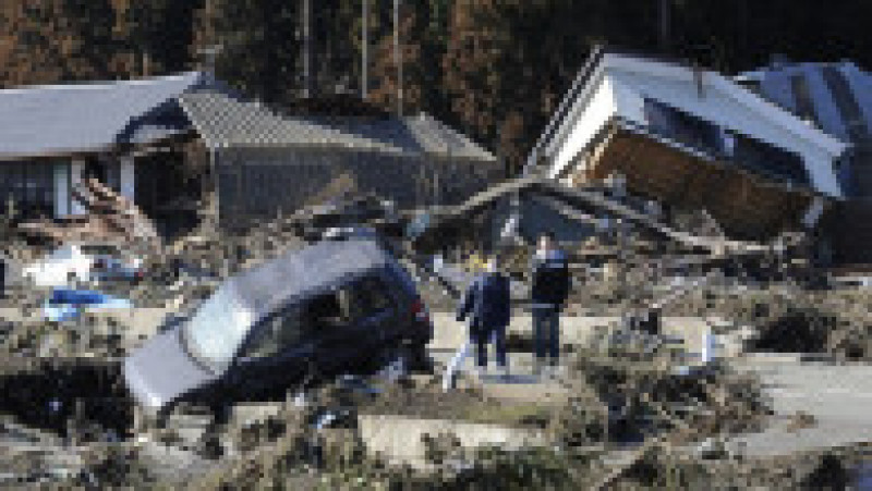 În urma unui seism cu magnitudinea 9 grade şi a unui tsunami produse pe 11 martie 2011, accidentul de la Fukushima a condus la eliberarea unor emisii radioactive semnificative în aer, apă şi sol în regiunea centralei nucleare. Sursa foto: Profimedia Images | Poza 27 din 30