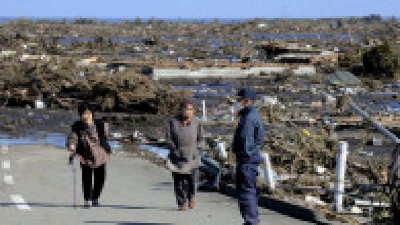 În urma unui seism cu magnitudinea 9 grade şi a unui tsunami produse pe 11 martie 2011, accidentul de la Fukushima a condus la eliberarea unor emisii radioactive semnificative în aer, apă şi sol în regiunea centralei nucleare. Sursa foto: Profimedia Images | Poza 45 din 55