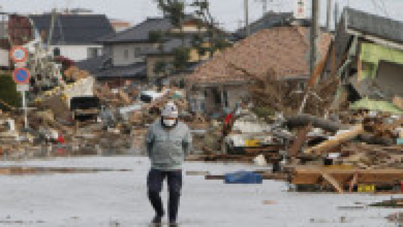 În urma unui seism cu magnitudinea 9 grade şi a unui tsunami produse pe 11 martie 2011, accidentul de la Fukushima a condus la eliberarea unor emisii radioactive semnificative în aer, apă şi sol în regiunea centralei nucleare. Sursa foto: Profimedia Images | Poza 24 din 31