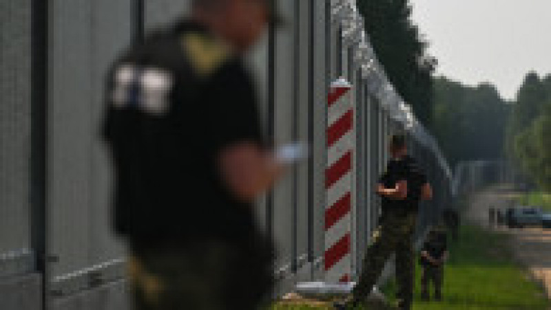 Polonia a încheiat construcţia unui gard de 187 de kilometri la frontiera cu Belarusul. Foto: Profimedia | Poza 10 din 11