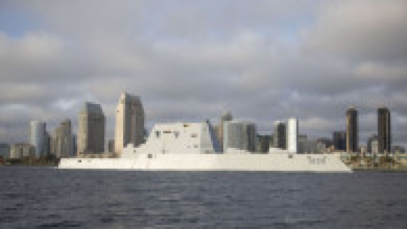USS Zumwalt e cel mai scump distrugător construit vreodată. Foto: Profimedia Images | Poza 4 din 15