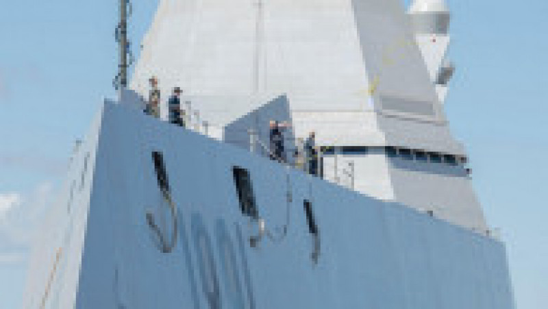 SUA dețin deja două distrugătoare stealth din clasa Zumwalt. În total vor fi construite trei astfel de nave de război. Foto: Profimedia Images | Poza 13 din 15