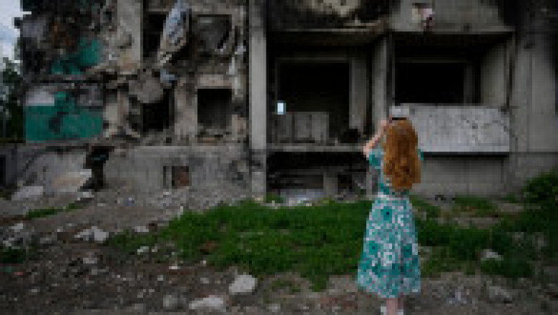 Viața printre ruine la Borodianka. Foto: Profimedia | Poza 2 din 11
