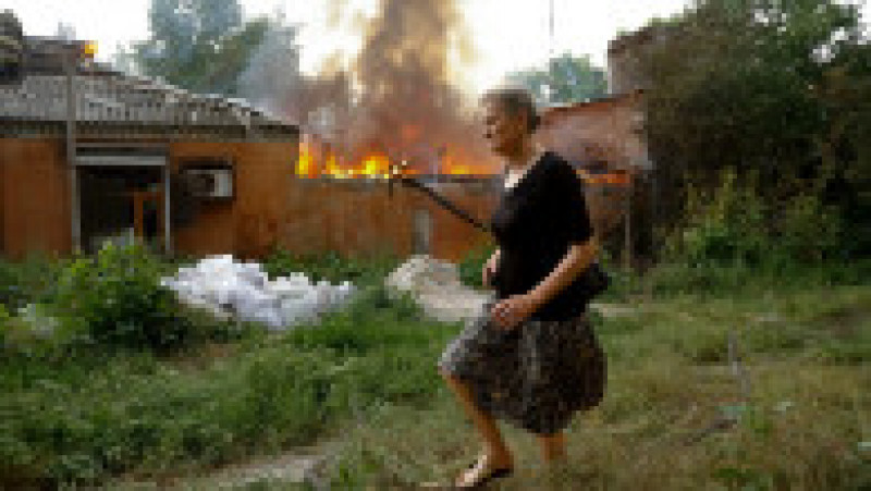 Efectele luptelor în regiunea Donețk. Foto: Profimedia | Poza 4 din 11