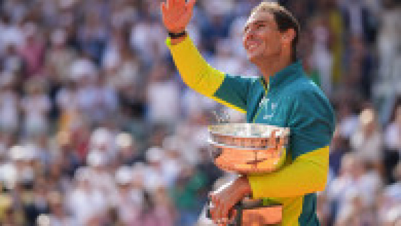 Rafael Nadal a câștigat pentru a 14-a oară titlul la Roland Garros Foto: Profimedia Images | Poza 18 din 25