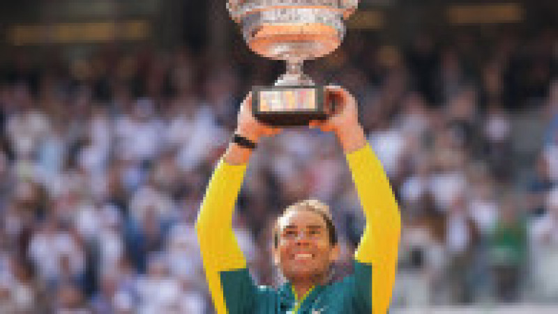 Rafael Nadal a câștigat pentru a 14-a oară titlul la Roland Garros Foto: Profimedia Images | Poza 16 din 25