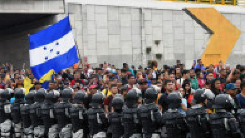Câteva mii de migranți din America Centrală și Latină au plecat din sudul Mexicului și vor să ajungă în SUA în același timp cu Summitul Americilor. Foto: Profimedia Images | Poza 4 din 20