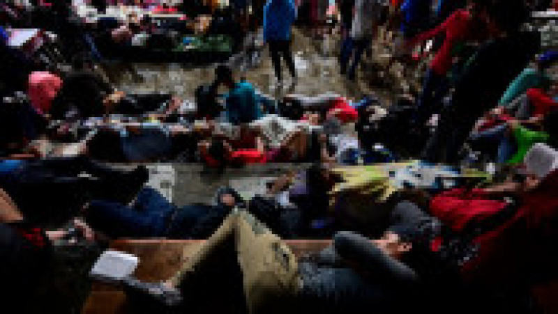 Câteva mii de migranți din America Centrală și Latină au plecat din sudul Mexicului și vor să ajungă în SUA în același timp cu Summitul Americilor. Foto: Profimedia Images | Poza 13 din 20