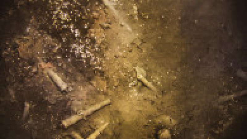 Galionul San Jose a fost descoperit în 2015, în apropierea portului Cartagena. A fost considerată una dintre cele mai importante epave din lume, scufundându-se cu comori uriașe la bord. Sursa foto: Profimedia Images / AFP PHOTO/Culture Ministry | Poza 13 din 16