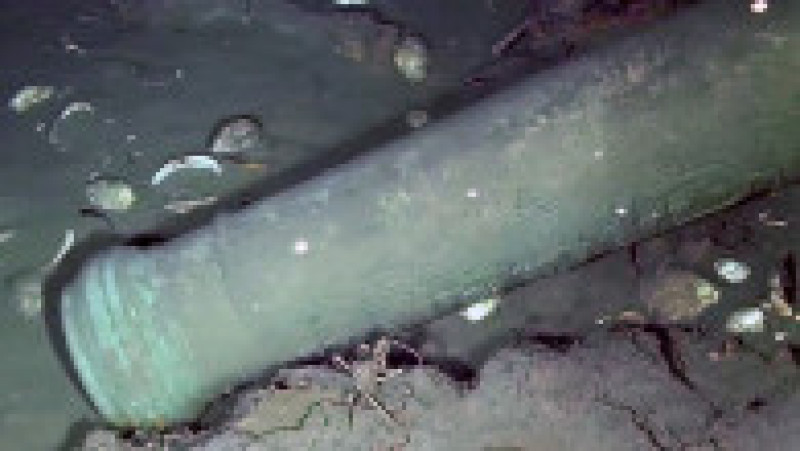 Galionul San Jose a fost descoperit în 2015, în apropierea portului Cartagena. A fost considerată una dintre cele mai importante epave din lume, scufundându-se cu comori uriașe la bord. Sursa foto: Profimedia Images / AFP PHOTO / COLOMBIAN PRESIDENCY | Poza 6 din 16