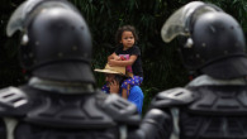Câteva mii de migranți din America Centrală și Latină au plecat din sudul Mexicului și vor să ajungă în SUA în același timp cu Summitul Americilor. Foto: Profimedia Images | Poza 11 din 20