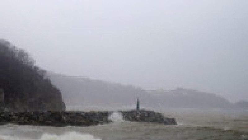 Uraganul Agatha, primul care s-a format în acest sezon în Oceanul Pacific în largul coastei Mexicului, a atins uscatul ca uragan de categoria 2. Foto: Profimedia Images | Poza 8 din 8