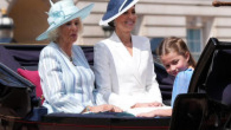 Familia regală britanică, la parada tradițională Trooping the Colour din Londra. Foto: Profimedia | Poza 3 din 12