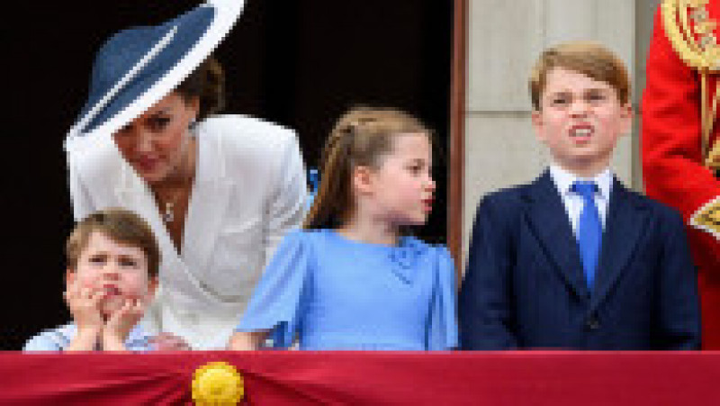 Prințul Louis a captat atenția publicului cu mimicile sale inocente Foto: Profimedia Images | Poza 16 din 34