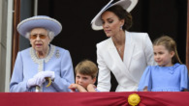 Micul prinț Louis a făcut deliciul presei și al publicului cu grimasele sale la parada Trooping the Colour de la Jubileul Reginei Elisabeta a II-a Foto: Profimedia Images | Poza 19 din 46