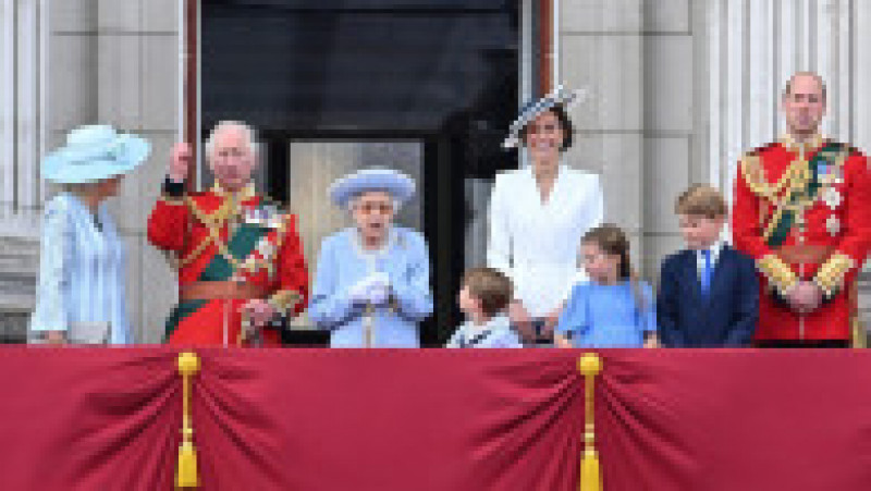 Prințul Louis are 4 ani și a fost cel mai mic membru al familiei regale prezent la parada care a deschis Jubileul de Platină al Reginei Foto: Profimedia Images | Poza 9 din 44