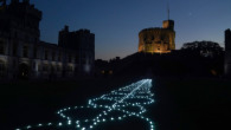 Prima zi a Jubileului de Platină al Reginei Elisabeta a II-a s-a încheiat cu aprinderea simbolică a luminilor la Castelul Windsor Foto: Profimedia Images | Poza 16 din 20