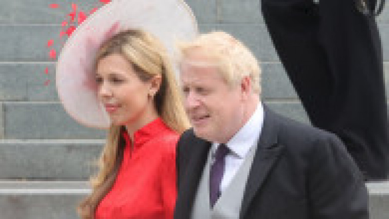 Premierul britanic Boris Johnson și soția sa, Carrie Foto: Profimedia Images | Poza 25 din 28